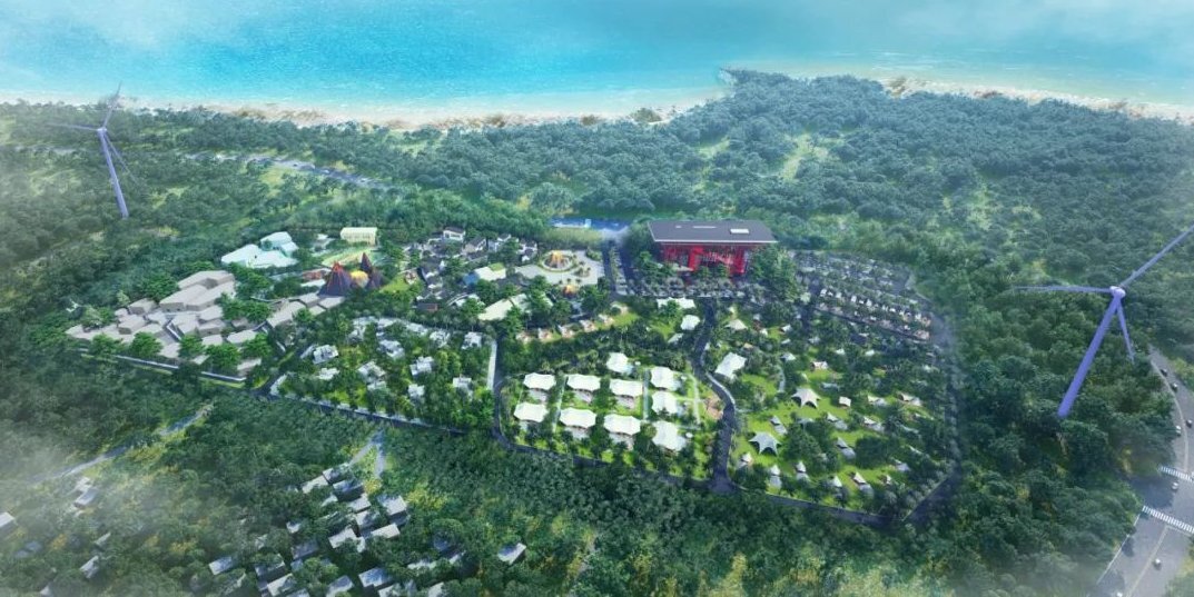 儋州峨蔓鎮(zhèn) 山海聯(lián)動，文旅融合，擘畫鄉(xiāng)村振興新圖景